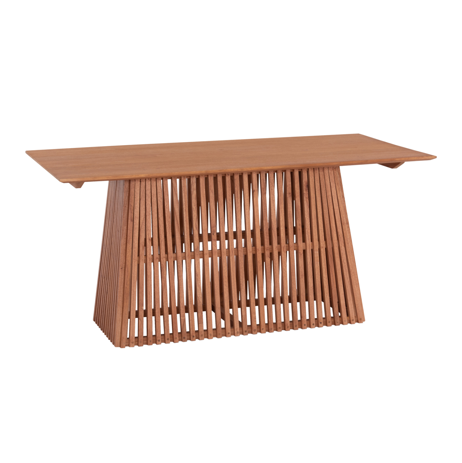 trapezi-trapezarias-orthogonio-fb99916-m ΤΡΑΠΕΖΙ ΤΡΑΠΕΖΑΡΙΑΣ ΟΡΘΟΓΩΝΙΟ FRANTZ HM9916 ΜΑΣΙΦ MINDI ΞΥΛΟ 160x79,5x76,5Yεκ. - Image 1