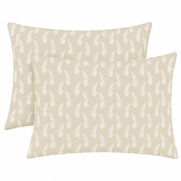 Μαξιλαροθήκες 2 τεμ (52x72) Vivian Beige Astron Italy
