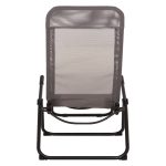 ΞΑΠΛΩΣΤΡΑ ΚΟΥΝΙΣΤΗ SWINGSAND HM6553.01 ΓΚΡΙ TEXTILENE--ΜΑΥΡΟ ΜΕΤΑΛΛΟ 143x60x94Υεκ - Image 6