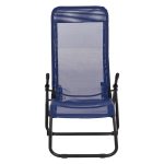 ΞΑΠΛΩΣΤΡΑ ΚΟΥΝΙΣΤΗ SWINGSAND HM6553.05 ΜΠΛΕ TEXTILENE--ΜΑΥΡΟ ΜΕΤΑΛΛΟ 143x60x94Υεκ - Image 3