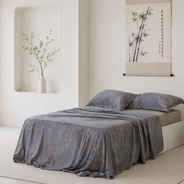 Σετ σεντόνια tencel 300TC (160cm x 200cm + 40cm) pureline SilkFashion
