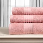 Βαμβακερή πετσέτα OPAL 500gsm (50cm x 90cm) dusty rose SilkFashion