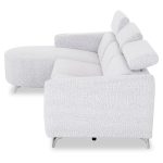 ΚΑΝΑΠΕΣ ΑΡΙΣΤΕΡΗ ΓΩΝΙΑ 3Θ ΜΕ RECLINE VALENTE HM3317.01L ΑΝΟΙΧΤΟ ΓΚΡΙ ΥΦΑΣΜΑ 275x160x104Yεκ - Image 4