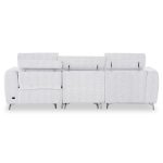 ΚΑΝΑΠΕΣ ΑΡΙΣΤΕΡΗ ΓΩΝΙΑ 3Θ ΜΕ RECLINE VALENTE HM3317.01L ΑΝΟΙΧΤΟ ΓΚΡΙ ΥΦΑΣΜΑ 275x160x104Yεκ - Image 6