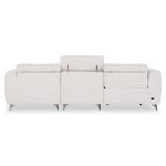 ΚΑΝΑΠΕΣ ΔΕΞΙΑ ΓΩΝΙΑ 3Θ ΜΕ RECLINE VALENTE HM3317.02R ΜΠΕΖ ΥΦΑΣΜΑ 275x160x104Yεκ - Image 6