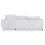 ΚΑΝΑΠΕΣ ΔΕΞΙΑ ΓΩΝΙΑ 3Θ ΜΕ RECLINE VALENTE HM3317.01R ΑΝΟΙΧΤΟ ΓΚΡΙ ΥΦΑΣΜΑ 275x160x104Yεκ - Image 6