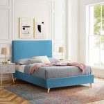 ΚΡΕΒΑΤΙ ΗΜΙΔΙΠΛΟ ΜΕ ΣΤΡΩΜΑ MAYLIN HM10802.01 ΒΕΛΟΥΔΟ ΤΙΡΚΟΥΑΖ--ΣΤΡΩΜΑ 120Χ200εκ - Image 2