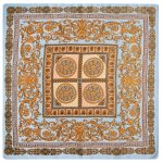Διακοσμητικό μαντήλι (65cm x 65cm) σχέδιο 10 SilkFashion