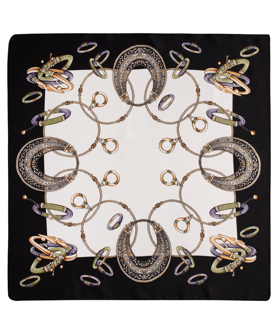 manthli19 Διακοσμητικό μαντήλι (65cm x 65cm) σχέδιο 19 SilkFashion - Image 1