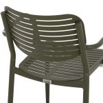 ΣΕΤ ΤΡΑΠΕΖΑΡΙΑΣ ΕΞ.ΧΩΡΟΥ 5ΤΜΧ HILLIARD HM10998.07 OLIVE GREEN ΑΛΟΥΜΙΝΙΟ-POLYWOOD - Image 5
