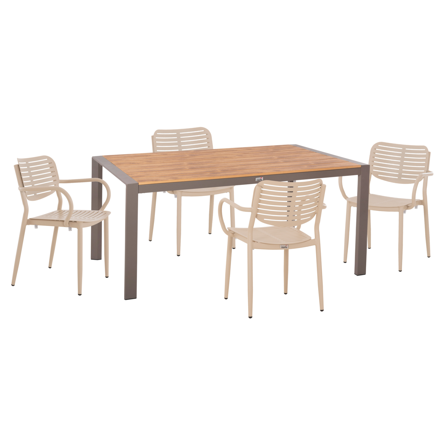 set-trapezarias-exchoroy-5tmch-fb9109980 ΣΕΤ ΤΡΑΠΕΖΑΡΙΑΣ ΕΞ.ΧΩΡΟΥ 5ΤΜΧ HILLIARD HM10998.04 ΣΑΜΠΑΝΙ ΑΛΟΥΜΙΝΙΟ-POLYWOOD - Image 1